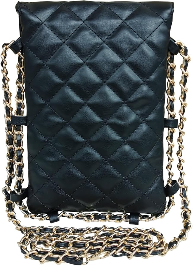 Larswon Cell Phone Crossbody Bag Quilted Bags Cell Phone Purse